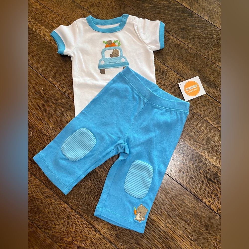 Gymboree Two Piece Boys Outfit. Size 3-6 Months